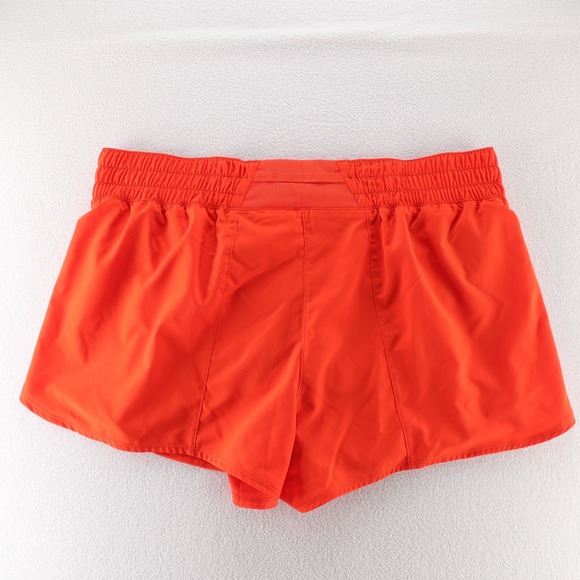 Nike Dri Fit Womens Orange Loose Fit Training Shorts XL - Picture 10 of 10